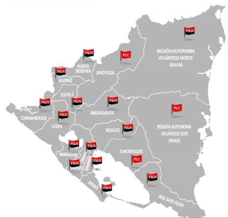 Estos son los resultados de los comicios electorales del año 2008