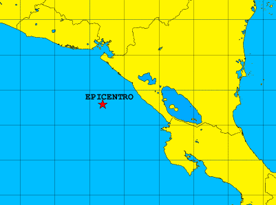 Sismo de 4 grados sacude el pacífico de Nicaragua