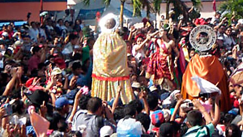 Familias celebran las Fiestas Patronales en El Rosario, Carazo