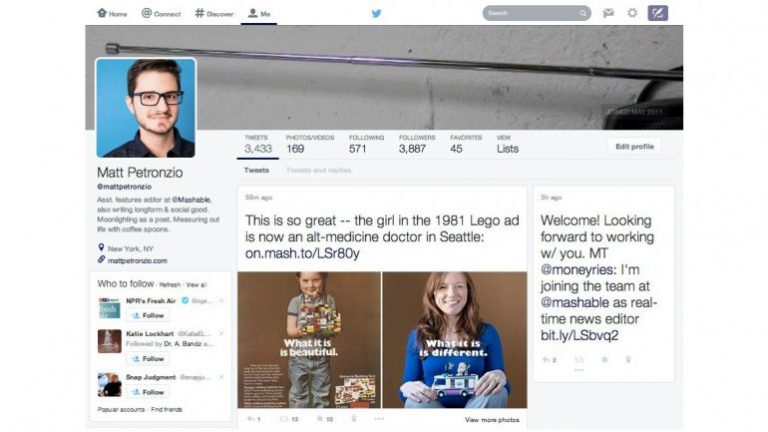 Twitter prueba un nuevo diseño y se acerca más a Facebook