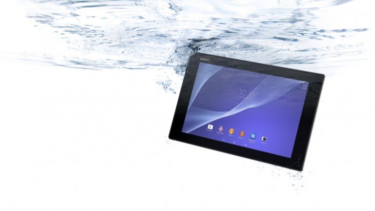 Sony presentó una tableta ultradelgada y resistente al agua