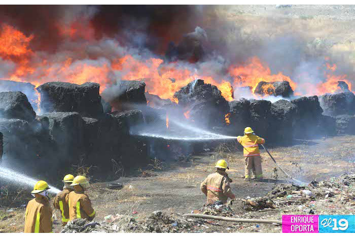 Incendio en vertedero municipal “La Chureca” no dejó secuelas ambientales