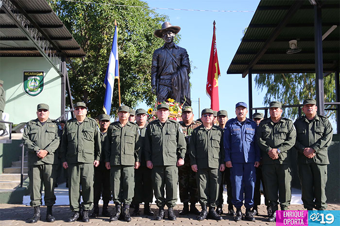 Ejército de Nicaragua rinde homenaje a Sandino a 80 años