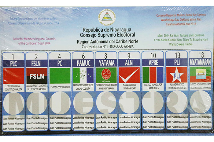 Material electoral se trasladará el 25 de febrero al caribe