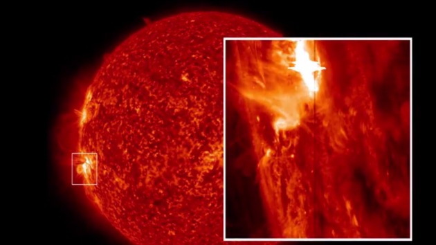 Espectaculares imágenes de la mayor erupción solar jamás captada por el IRIS