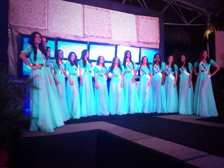 Candidatas a Miss Nicaragua 2014 desfilan en Traje Nacional