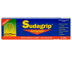 “SUDAGRIP” es el nuevo medicamento para mantener a mecate corto a la molesta gripe