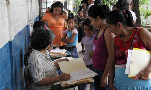 Matrícula escolar en Nicaragua