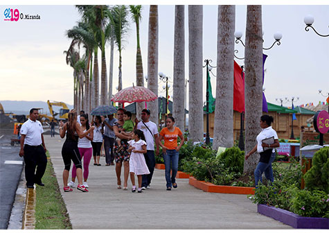 Invitan a las familias a disfrutar de feria esteliana en la avenida de Bolívar a Chávez