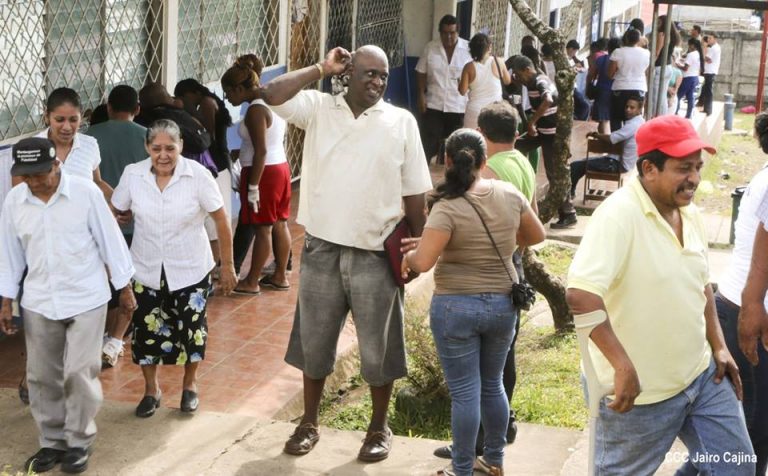 En ambiente de paz y tranquilidad se desarrollaron las elecciones regionales en la Costa Caribe