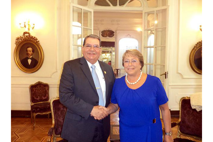Nicaragua presente en asunción de Bachelet como presidenta de Chile