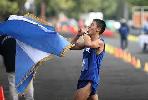 Medalla de Plata en Centroamericano de Marcha