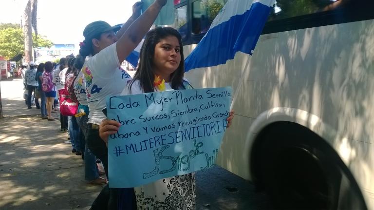Juventud Sandinista celebra papel protagónico de la mujer