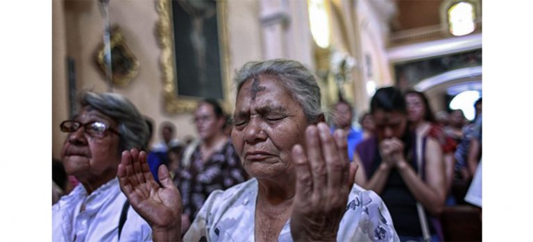 Nicaragua celebra este miércoles el inicio de la Cuaresma, con la imposición de la Cruz de Ceniza