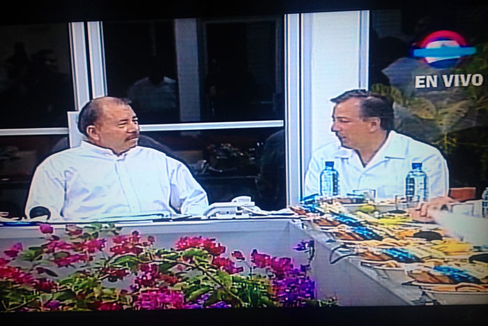 Presidente Daniel se reúne con canciller mexicano, para estrechar lazos de amistad y cooperación