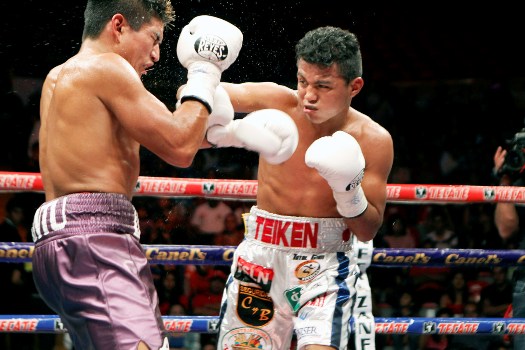 Chocolatito noqueó a Purísima en Japón