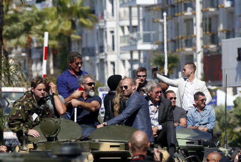 Los Mercenarios 3 arrasan en Cannes