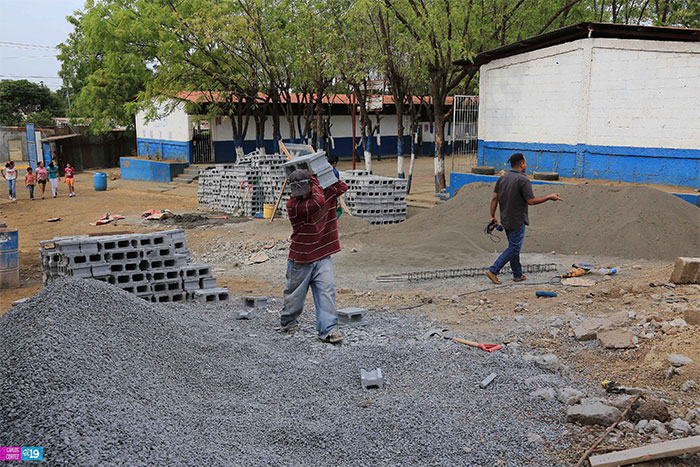 Instituciones del Poder Ciudadano continúan obras de dignificación de ambientes escolares