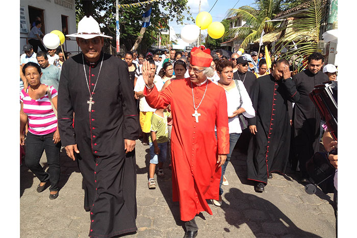 Cardenal Leopoldo Brenes envía saludo a las madres nicaragüenses