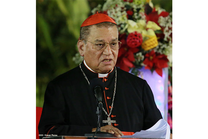 Cardenal Obando y Bravo: honrar a nuestras madres es un mandato divino