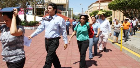 Trabajadores del Instituto de Estudios Judiciales con alto nivel de organización frente a desastres