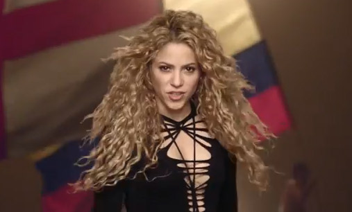 Shakira estrena el videoclip para el Mundial