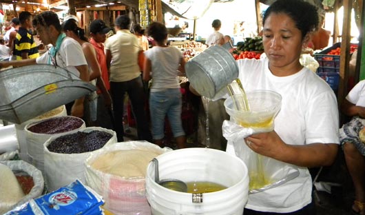 Precios de granos básicos están estables en mercado de Managua