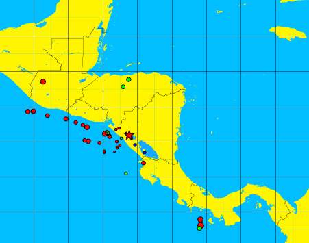 Sismos de magnitud 4.2 y 3.6 sacuden zona del volcán Momotombo