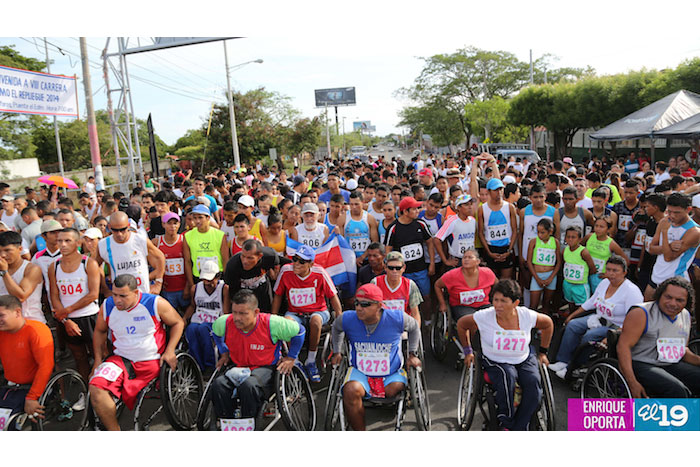 Más de 800 atletas participaron en carrera Internacional “El Repliegue  2014”