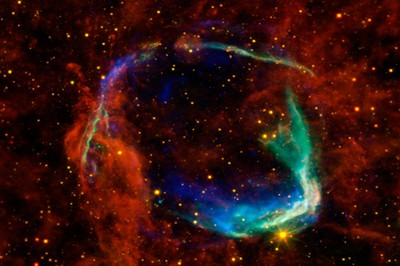 NASA encuentra rastros de supernova de hace mil años