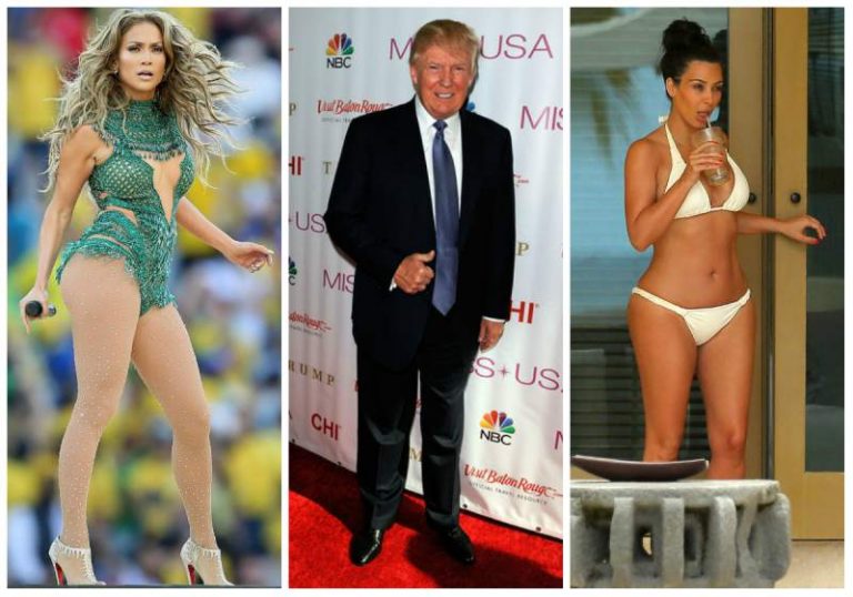 Donald Trump no tendría sexo ni con JLo ni con Kim Kardashian