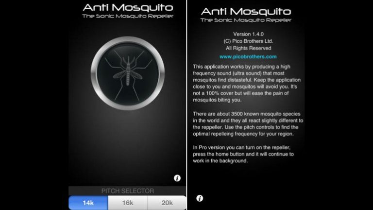 Una app para smartphones promete ahuyentar los mosquitos