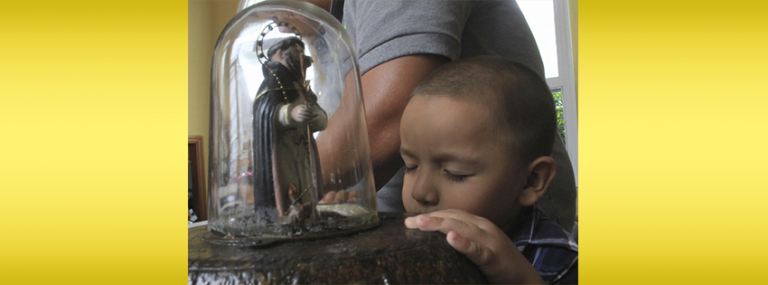 Santo Domingo de Guzmán ya está vestido y listo para bajar a Managua este primero de agosto