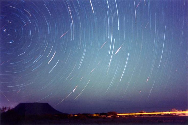 Disfrute de la lluvia de estrellas que se verá el domingo