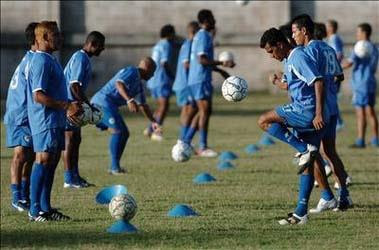 La “Azul y Blanco” seis amistoso anotando gol