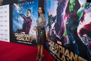 Zoe Saldaña, encantada con la nueva propuesta de Marvel
