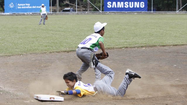 Junior y Carpio dominan segunda jornada de Copa Samsung de Béisbol Infantil