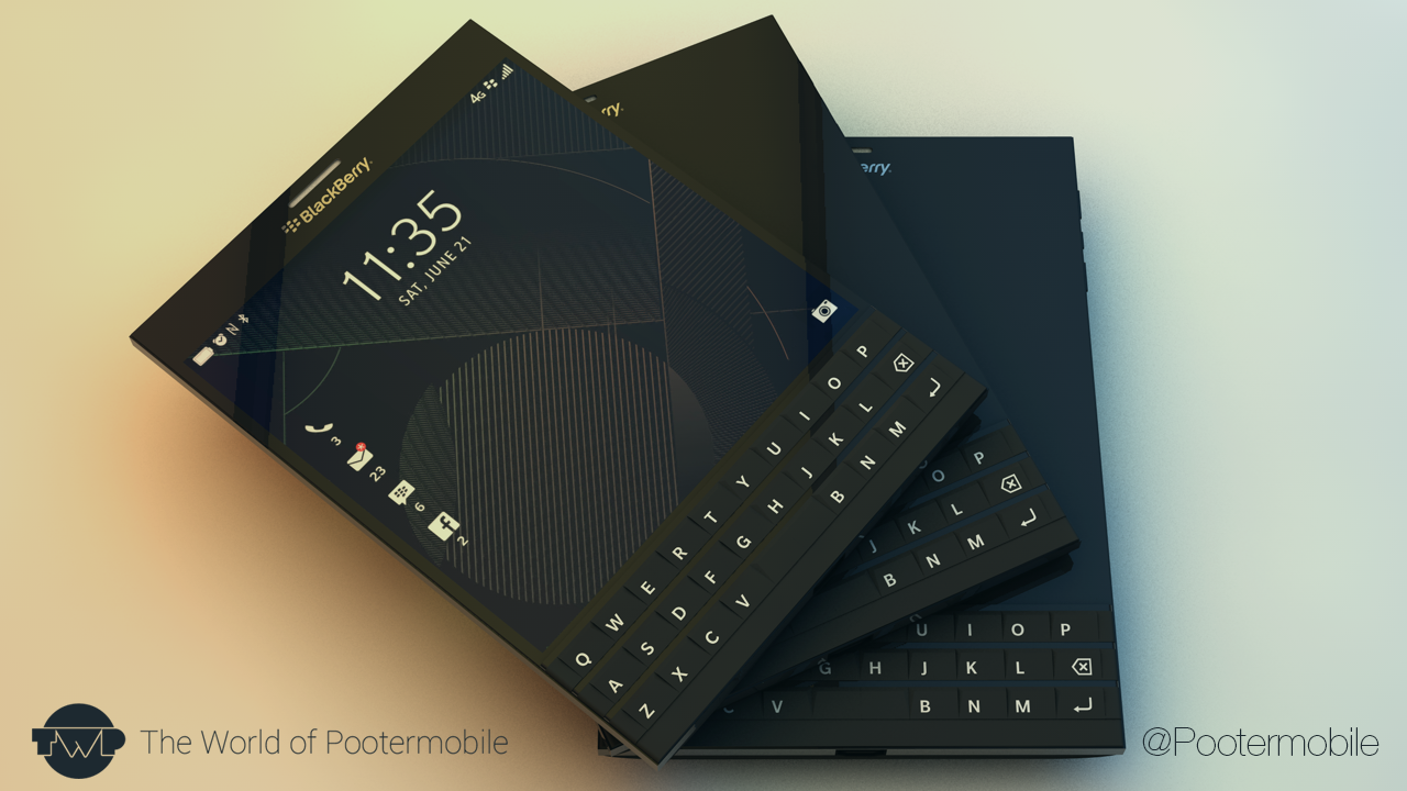 BlackBerry lanza un nuevo teléfono de pantalla grande y cuadrada