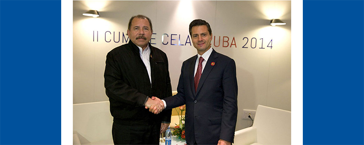 Presidente Daniel saluda Fiestas de Independencia de México