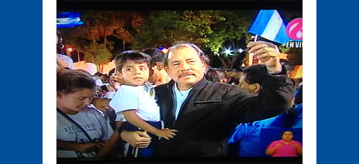 Presidente Daniel recibe Antorcha Centroamericana de la Unidad y la Libertad