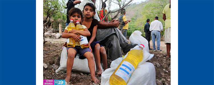 Gobierno continúa atención a familias del corredor seco