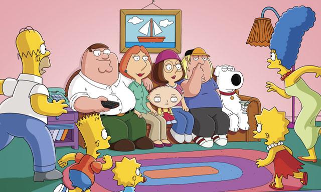 Los Simpson y Family Guy