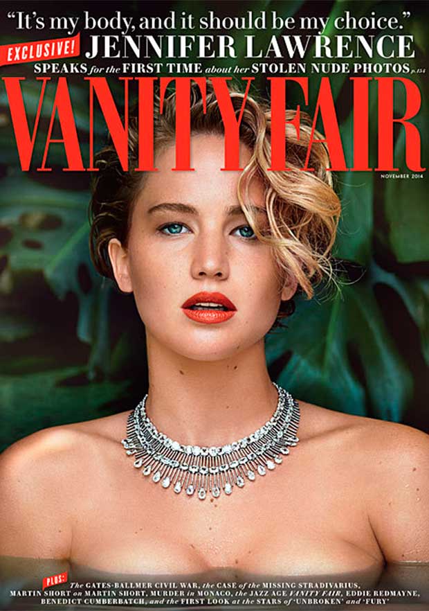 Jennifer Lawrence habla por primera vez sobre fotos íntimas