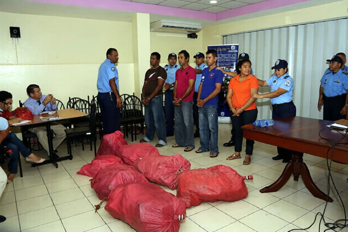 Operación Castor incauta 215 kilos de cocaína en Nicaragua