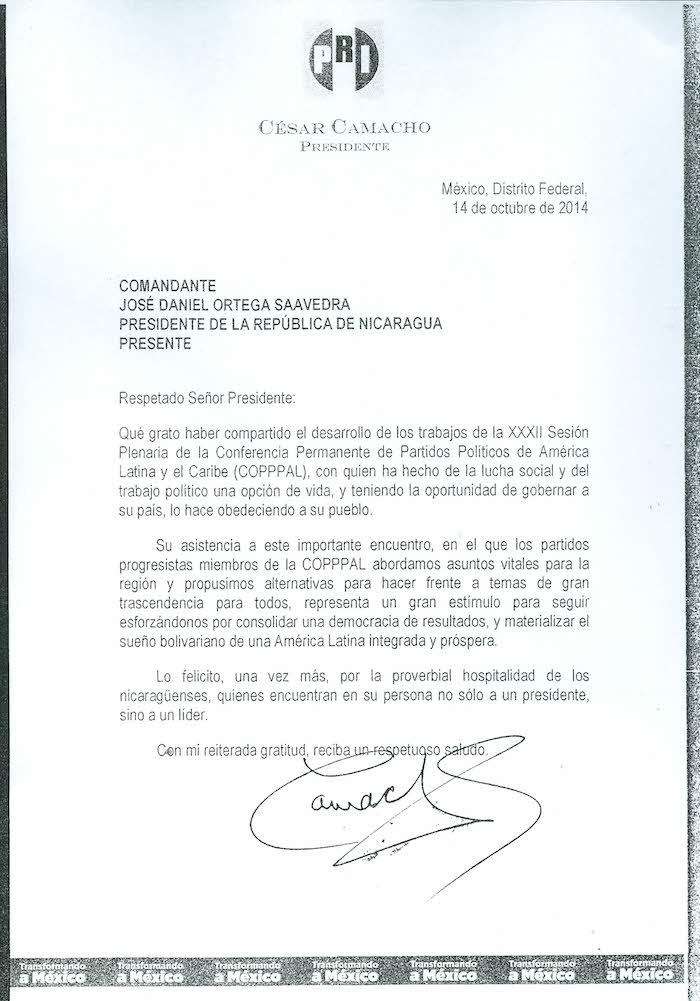 Carta PRI a Sr.Presidente Nicaragua0001