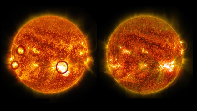 La mayor mancha solar en 24 años genera una ola de erupciones sin precedentes