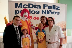McDonald`s sobre cumplió meta en tercera edición del Mc-Día Feliz