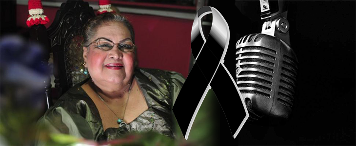 Comunidad artística nicaragüense está de luto por muerte de Marina Cárdenas “La Gordita de Oro”