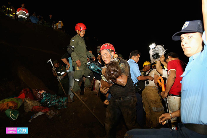 rescate de niñas en el barrio 18 de mayo