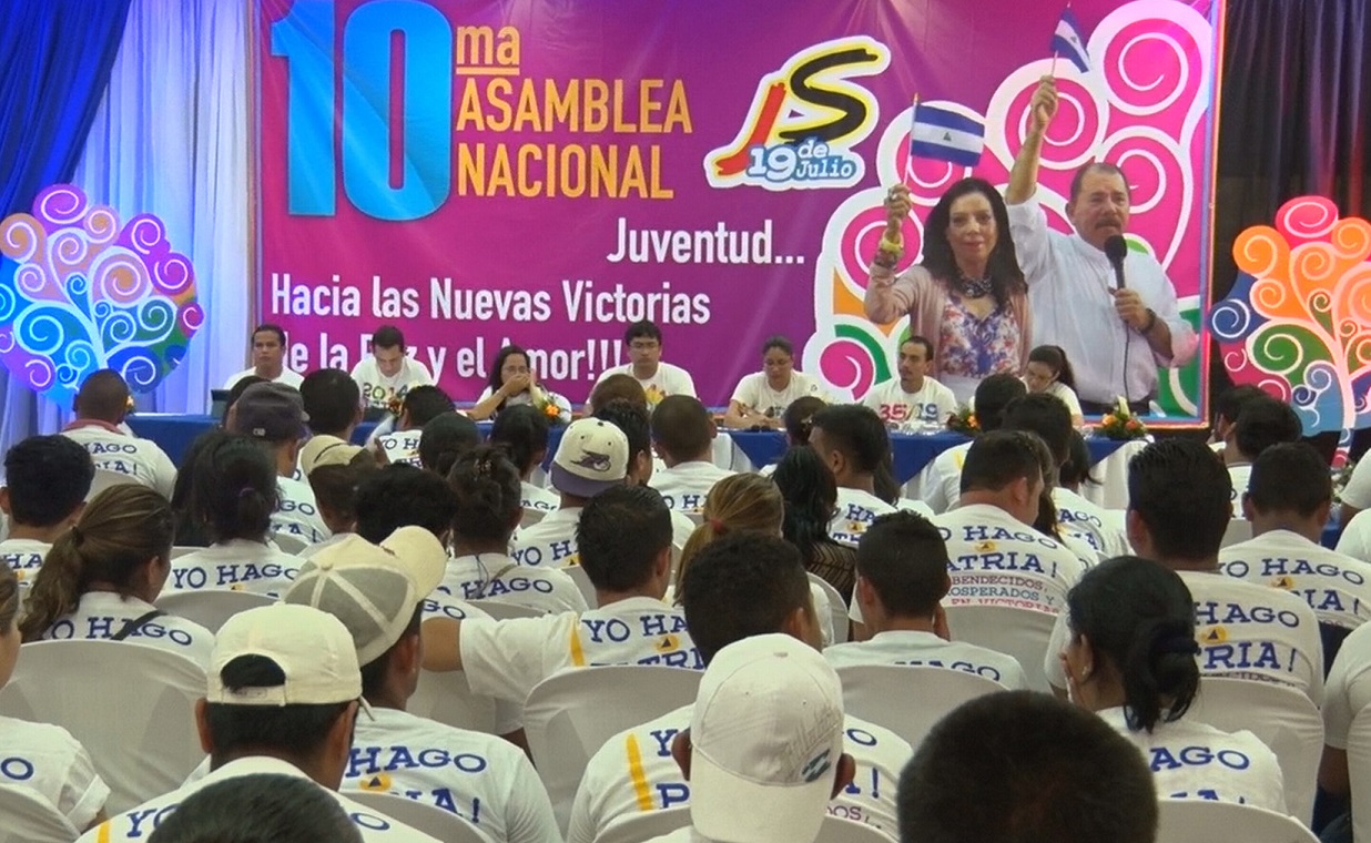 Realizan Décima Asamblea Nacional de la Juventud Sandinista